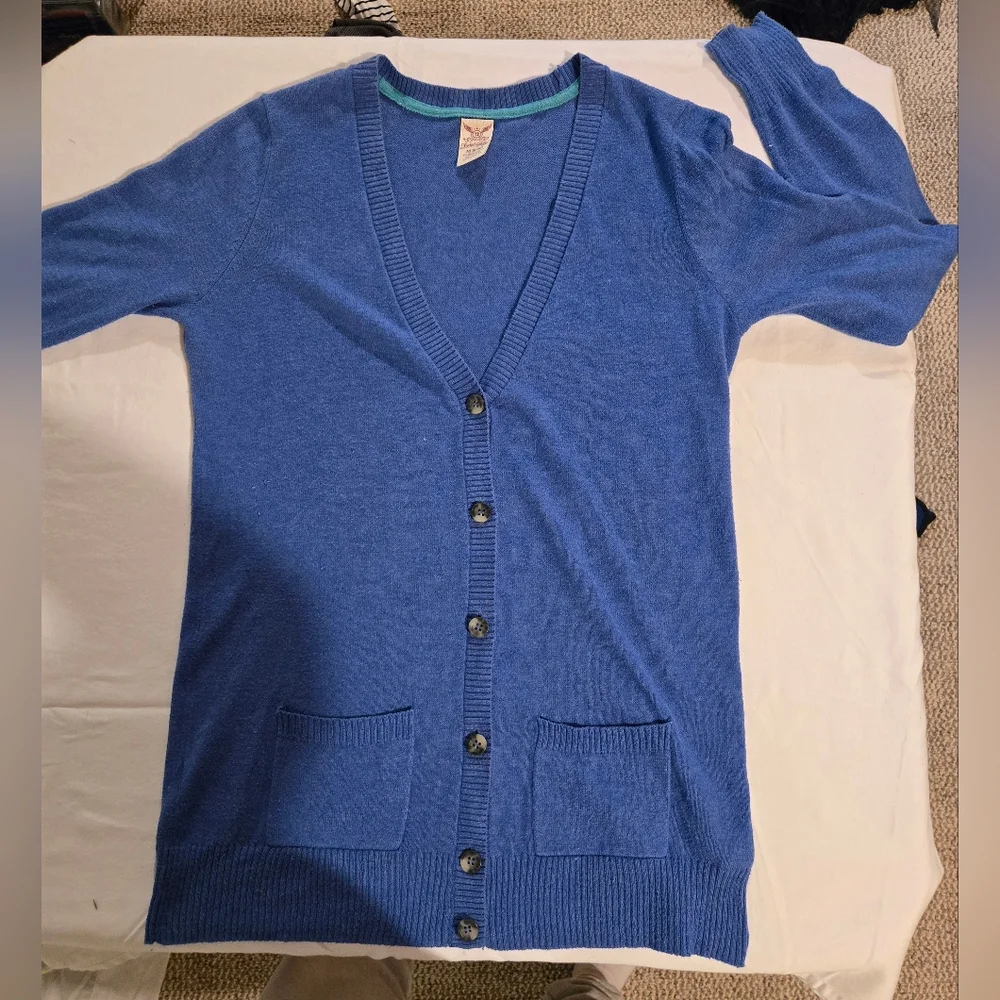 Faded Glory Blue Women's Cardigan